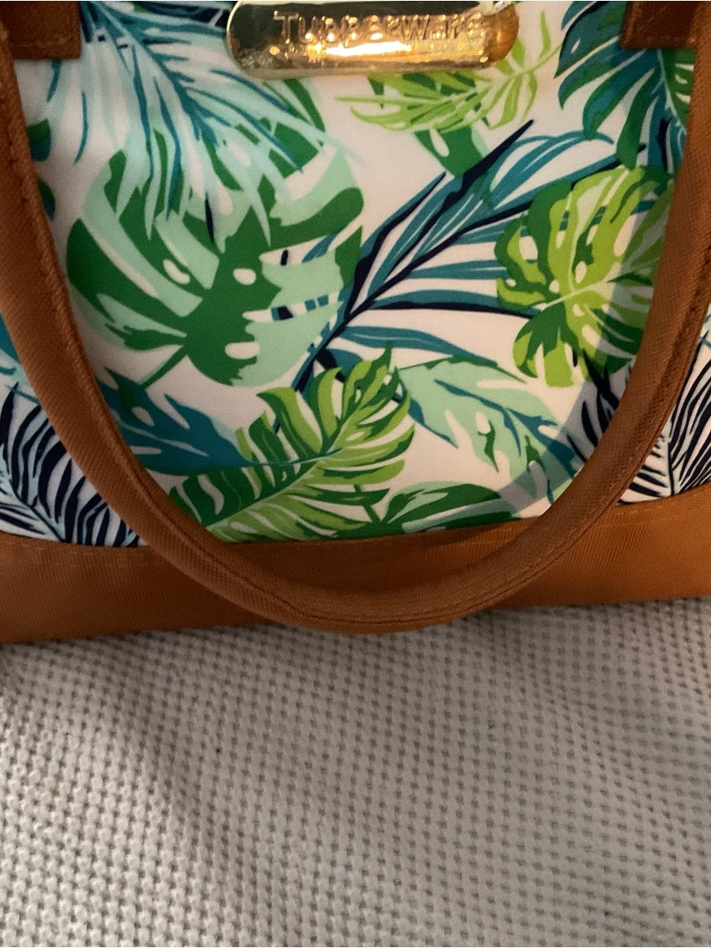 Limited Edition Print Palm Paradise Lunch Bag - Picture 4 of 4